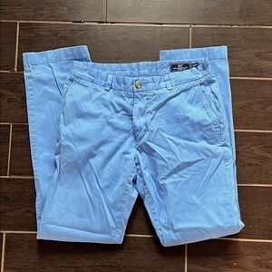 Vineyard Vines Light Blue Pants \ 32x34